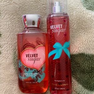 Bath and body works velvet sugar